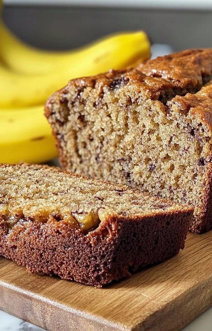  Budín de Banana y Nueces